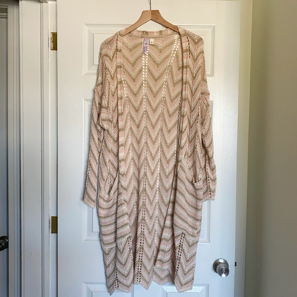 Francescas’s Collections Boho Knit Cardigan